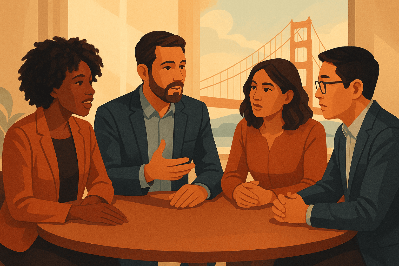 Structured Dialogue as a Civic Tool